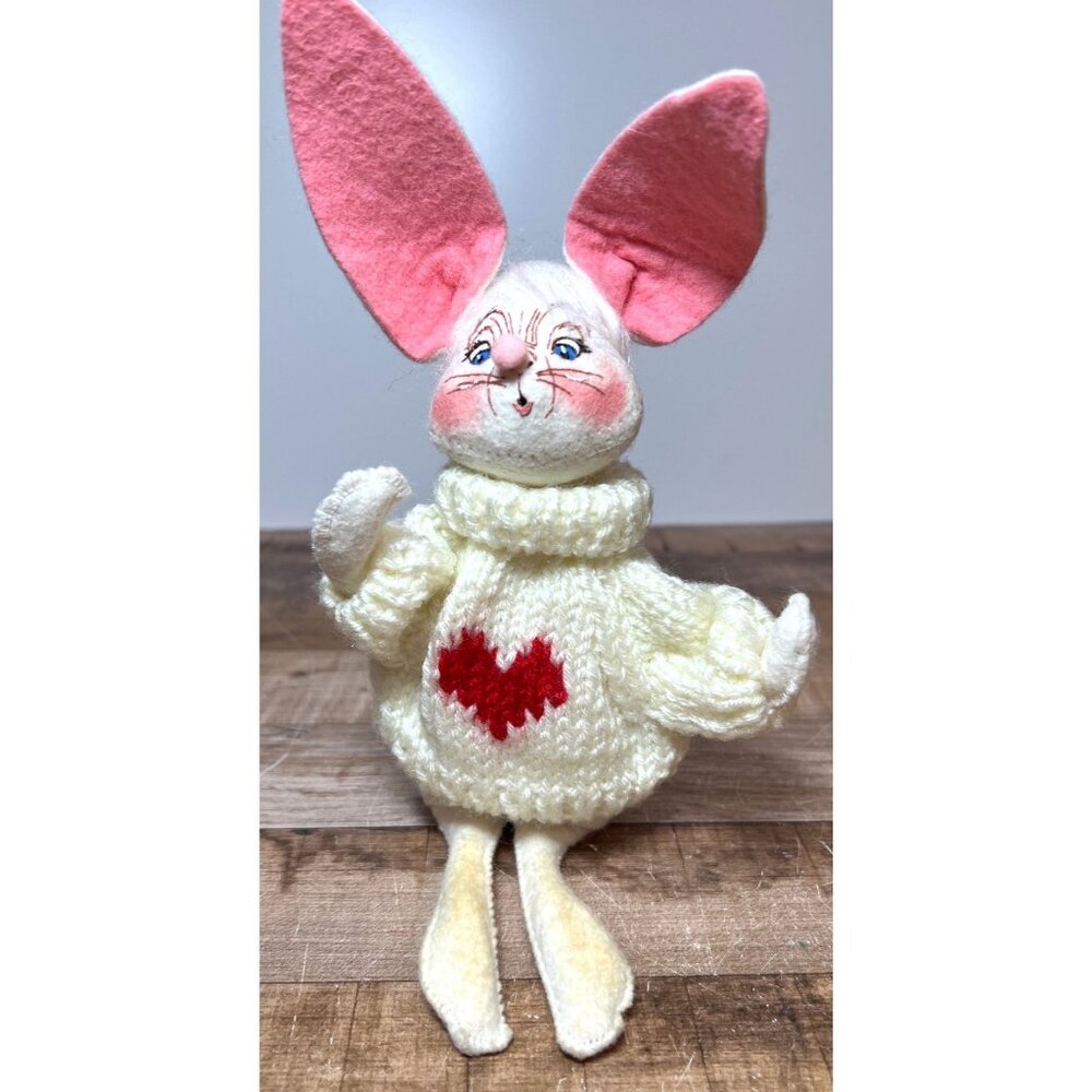 RARE Vintage Annalee Mobilitee Bunny Rabbit Doll 035501
